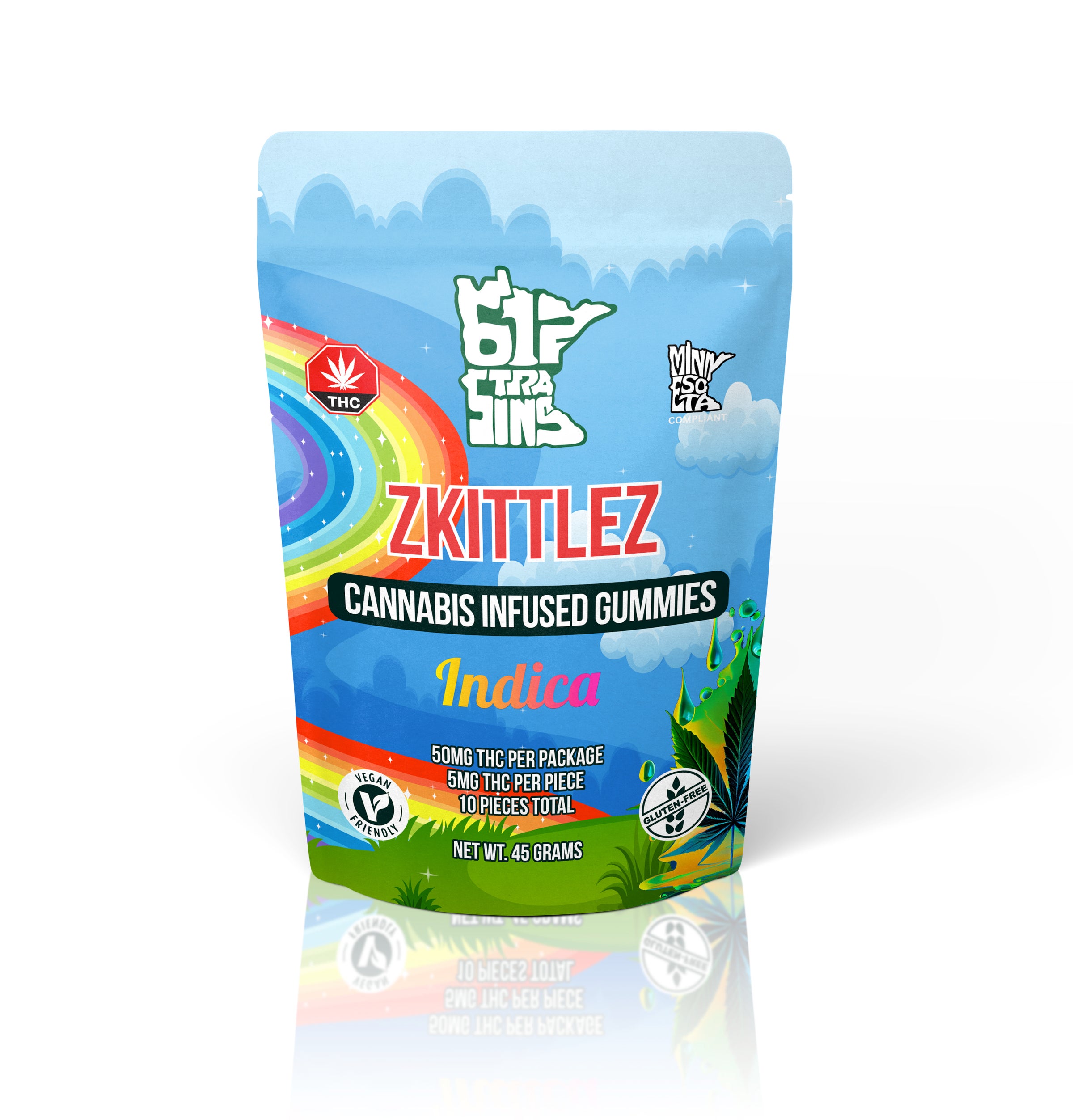612 STRAINS Zkittlez THC Gummies | Indica | 612 Strains